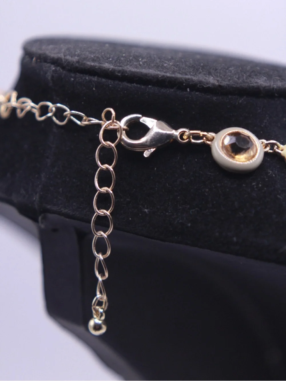 Anthropologie Enamel Gem Necklace